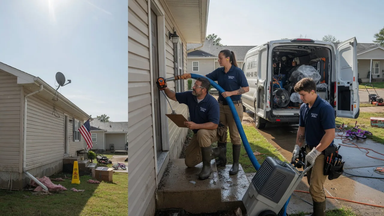 Ceiling Water Damage Restoration in Maywood, MO near me